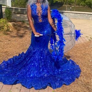 Royal Blue Prom Dress